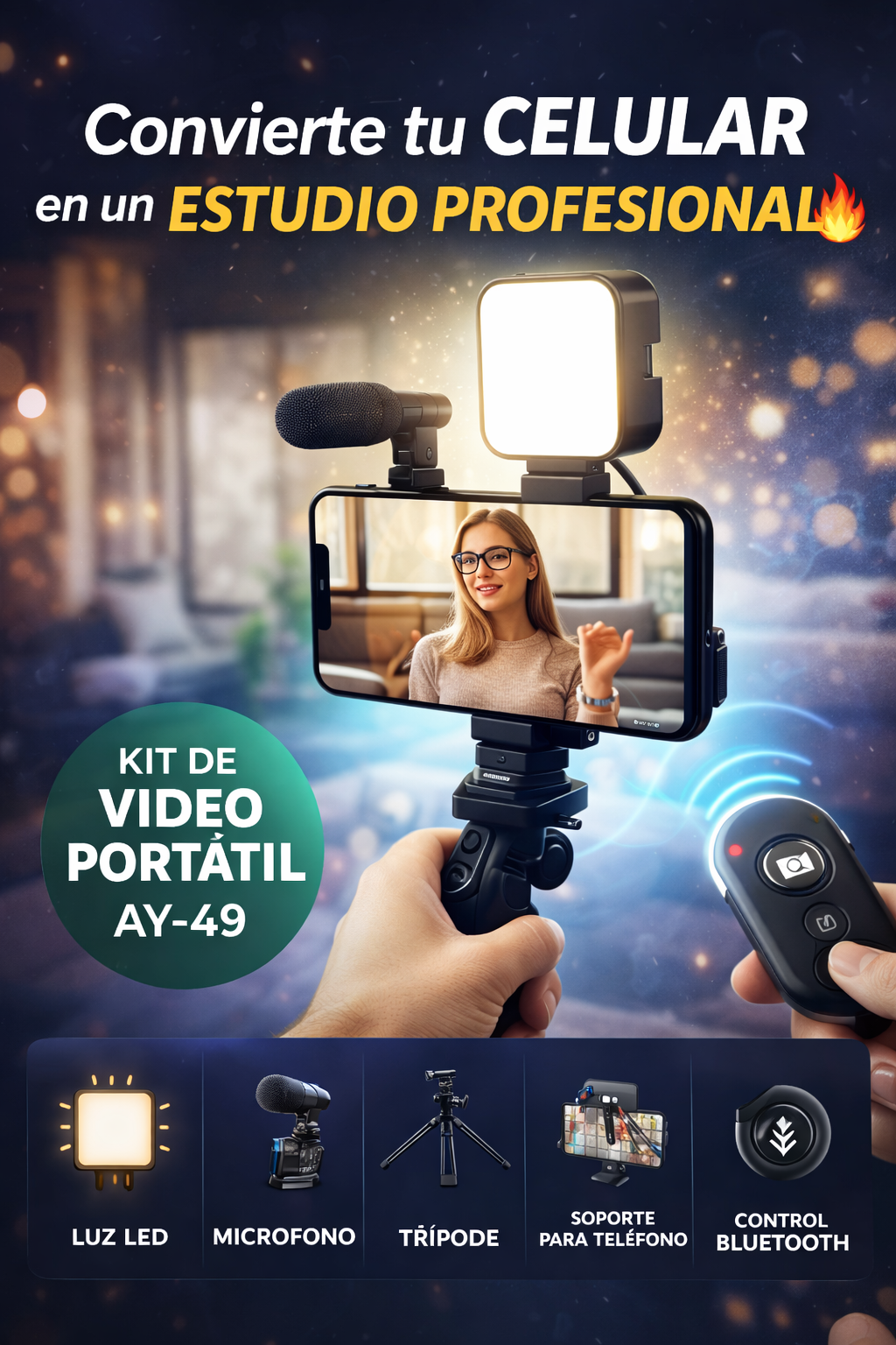 KIT DE VIDEO PORTATIL