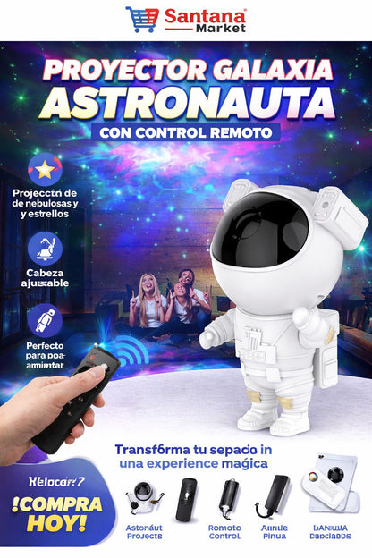 PROYECTOR DE ASTRONAUTA LUZ LED